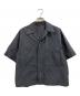 YLEVE（イレーヴ）の古着「Cotton Nylon Washer H/S Shirt」｜グレー