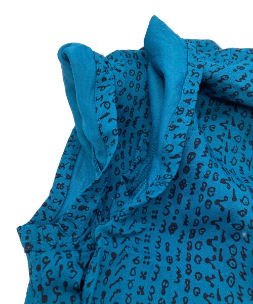 marimekko（マリメッコ）marimekko (マリメッコ) 総柄ワンピース ブルー サイズ:07の古着・服飾アイテム