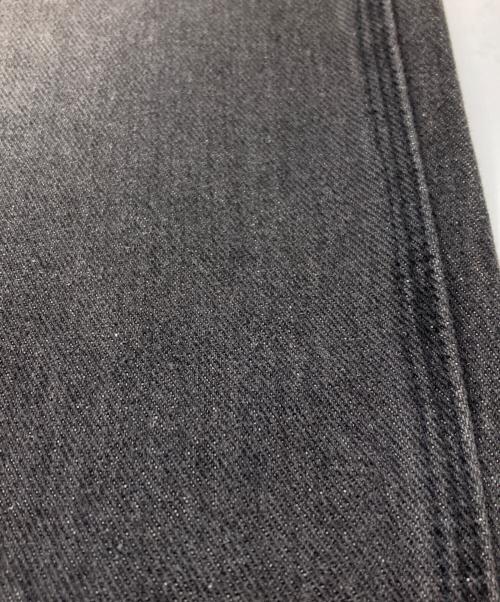 ANTIMID（アンチミッド）ANTIMID (アンチミッド) ハトメスタッズバギーデニムパンツ ブラック サイズ:Ｌの古着・服飾アイテム