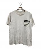 Maison Margielaメゾンマルジェラ）の古着「ステレオタイプ クルーネック半袖Tシャツ」｜ホワイト