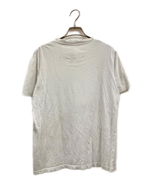Maison Margiela（メゾンマルジェラ）Maison Margiela (メゾンマルジェラ) ステレオタイプ クルーネック半袖Tシャツ ホワイト サイズ:44の古着・服飾アイテム