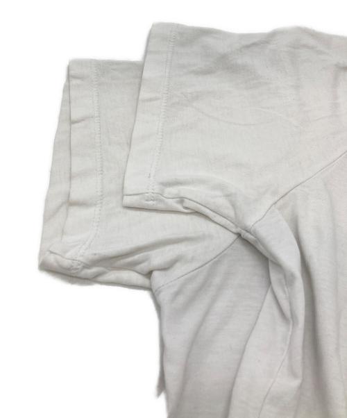 Maison Margiela（メゾンマルジェラ）Maison Margiela (メゾンマルジェラ) ステレオタイプ クルーネック半袖Tシャツ ホワイト サイズ:44の古着・服飾アイテム