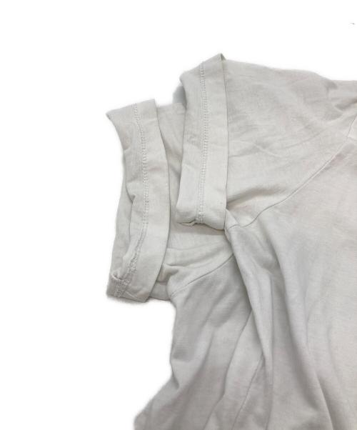 Maison Margiela（メゾンマルジェラ）Maison Margiela (メゾンマルジェラ) ステレオタイプ クルーネック半袖Tシャツ ホワイト サイズ:44の古着・服飾アイテム