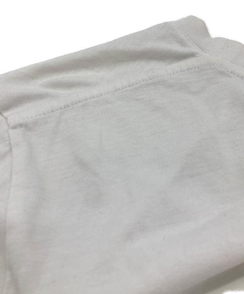 Maison Margiela（メゾンマルジェラ）Maison Margiela (メゾンマルジェラ) ステレオタイプ クルーネック半袖Tシャツ ホワイト サイズ:44の古着・服飾アイテム