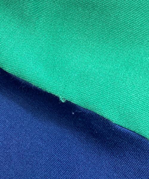 adidas（アディダス）adidas (アディダス) トラックジャケット ネイビー×グリーン サイズ:Ｍの古着・服飾アイテム