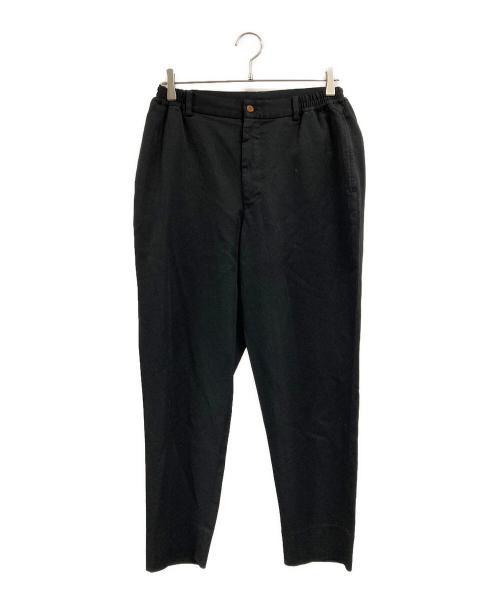 COMME des GARCONS HOMME DEUX（コムデギャルソン オム ドゥ）COMME des GARCONS HOMME DEUX (コムデギャルソン オム ドゥ) ポリエステル縮絨パンツ ブラック サイズ:Sの古着・服飾アイテム