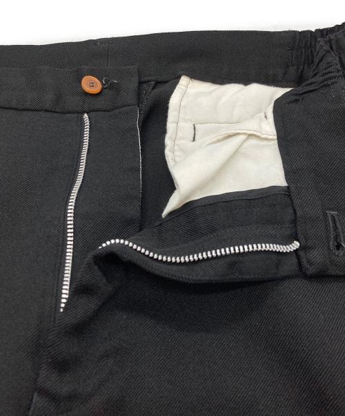 COMME des GARCONS HOMME DEUX（コムデギャルソン オム ドゥ）COMME des GARCONS HOMME DEUX (コムデギャルソン オム ドゥ) ポリエステル縮絨パンツ ブラック サイズ:Sの古着・服飾アイテム