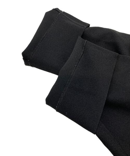 COMME des GARCONS HOMME DEUX（コムデギャルソン オム ドゥ）COMME des GARCONS HOMME DEUX (コムデギャルソン オム ドゥ) ポリエステル縮絨パンツ ブラック サイズ:Sの古着・服飾アイテム