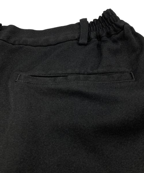 COMME des GARCONS HOMME DEUX（コムデギャルソン オム ドゥ）COMME des GARCONS HOMME DEUX (コムデギャルソン オム ドゥ) ポリエステル縮絨パンツ ブラック サイズ:Sの古着・服飾アイテム