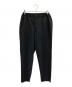 COMME des GARCONS HOMME DEUX（コムデギャルソン オム ドゥ）の古着「ポリエステル縮絨パンツ」｜ブラック
