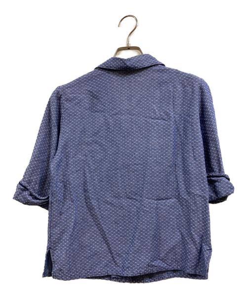 Hysteric Glamour（ヒステリックグラマー）Hysteric Glamour (ヒステリックグラマー) パジャマシャツ ブルー サイズ:Freeの古着・服飾アイテム