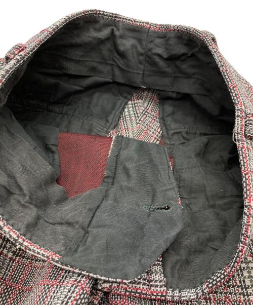 VINTAGE（ヴィンテージ）vintage (ヴィンテージ) フレアパンツ レッド×ブラック サイズ:84CMの古着・服飾アイテム