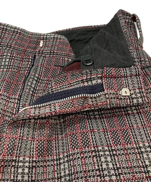 VINTAGE（ヴィンテージ）vintage (ヴィンテージ) フレアパンツ レッド×ブラック サイズ:84CMの古着・服飾アイテム