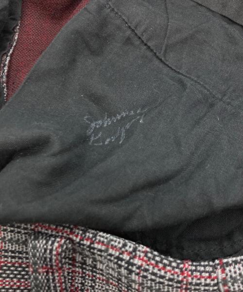 VINTAGE（ヴィンテージ）vintage (ヴィンテージ) フレアパンツ レッド×ブラック サイズ:84CMの古着・服飾アイテム