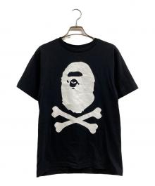 A BATHING APE（アベイシングエイプ）の古着「Tシャツ」｜ブラック