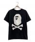 A BATHING APE（アベイシングエイプ）の古着「Tシャツ」｜ブラック