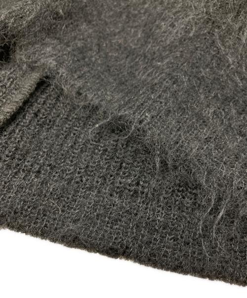 Authentic Reproduction Products（オーセンティックリプロダクトプロダクツ）Authentic Reproduction Products (オーセンティックリプロダクトプロダクツ) モヘア混ニットカーディガン ブラック サイズ:Freeの古着・服飾アイテム