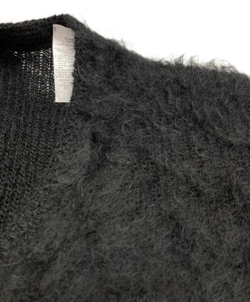 Authentic Reproduction Products（オーセンティックリプロダクトプロダクツ）Authentic Reproduction Products (オーセンティックリプロダクトプロダクツ) モヘア混ニットカーディガン ブラック サイズ:Freeの古着・服飾アイテム