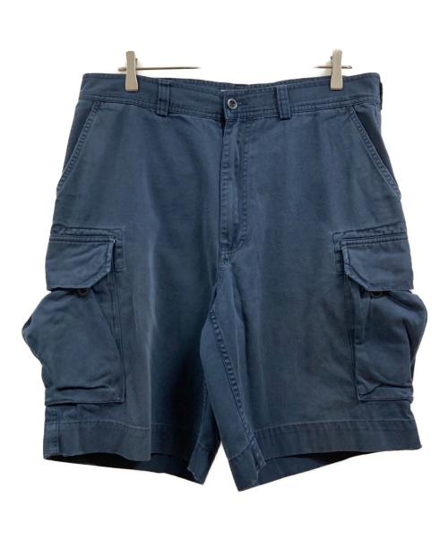 POLO RALPH LAUREN（ポロ・ラルフローレン）POLO RALPH LAUREN (ポロ・ラルフローレン) カーゴハーフパンツ ネイビー サイズ:35の古着・服飾アイテム