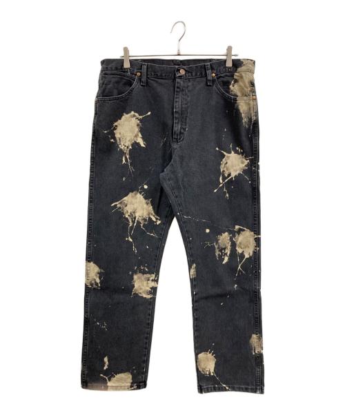 Wrangler（ラングラー）Wrangler (ラングラー) リメイクデニムパンツ ブラック サイズ:W36の古着・服飾アイテム