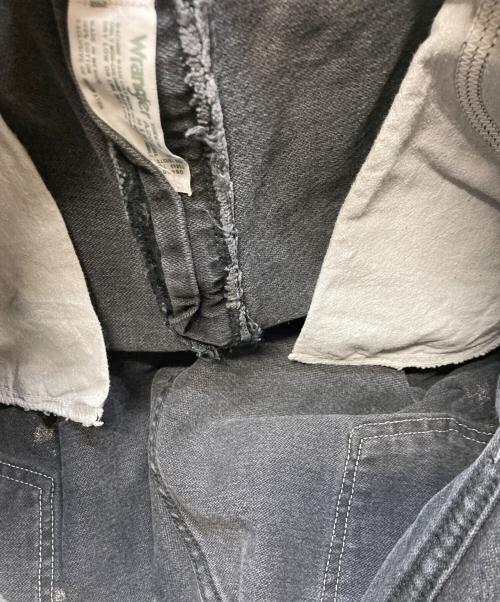 Wrangler（ラングラー）Wrangler (ラングラー) リメイクデニムパンツ ブラック サイズ:W36の古着・服飾アイテム