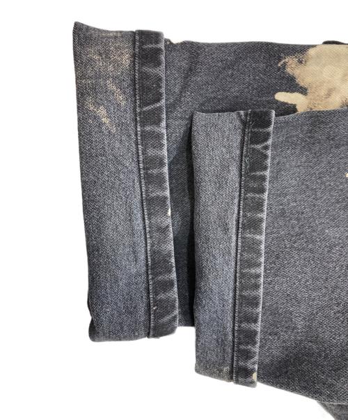Wrangler（ラングラー）Wrangler (ラングラー) リメイクデニムパンツ ブラック サイズ:W36の古着・服飾アイテム