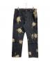 Wrangler（ラングラー）の古着「リメイクデニムパンツ」｜ブラック