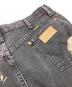 中古・古着 Wrangler (ラングラー) リメイクデニムパンツ ブラック サイズ:W36：7000円