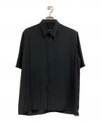 LAD MUSICIANラッドミュージシャン）の古着「Short Sleeve Big Shirt」｜ブラック