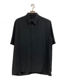 LAD MUSICIAN（ラッドミュージシャン）の古着「Short Sleeve Big Shirt」｜ブラック