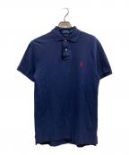 POLO RALPH LAURENポロ・ラルフローレン）の古着「ポニーロゴ刺繍ポロシャツ」｜ネイビー