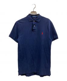 POLO RALPH LAUREN（ポロ・ラルフローレン）の古着「ポニーロゴ刺繍ポロシャツ」｜ネイビー