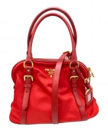 PRADA（プラダ）の古着「2WAYバッグ」｜レッド