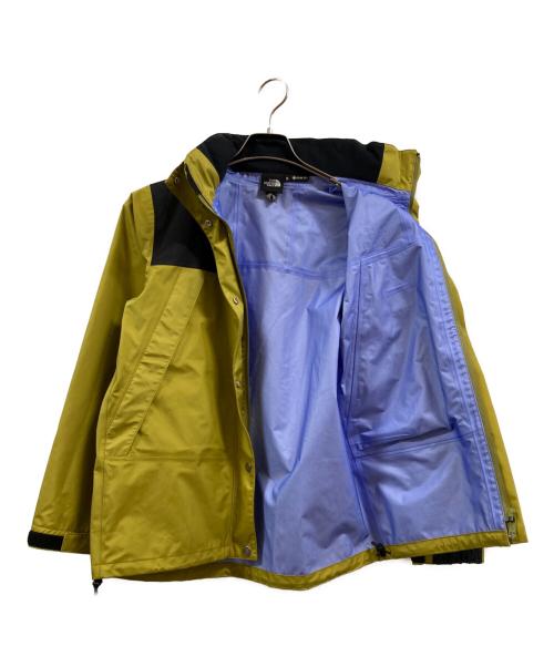 THE NORTH FACE（ザ ノース フェイス）THE NORTH FACE (ザ ノース フェイス) マウンテンレインテックスジャケット グリーン×ブラック サイズ:Sの古着・服飾アイテム