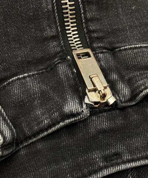 DIESEL（ディーゼル）DIESEL (ディーゼル) デニムペンシルスカート ブラック サイズ:24の古着・服飾アイテム
