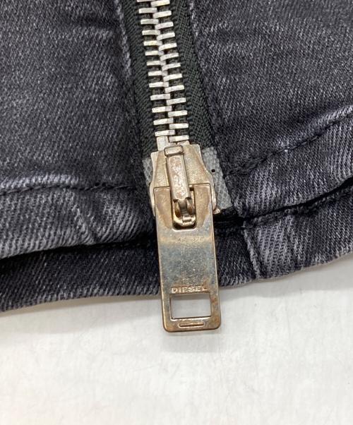 DIESEL（ディーゼル）DIESEL (ディーゼル) デニムペンシルスカート ブラック サイズ:24の古着・服飾アイテム