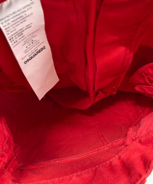 DSQUARED2（ディースクエアード）DSQUARED2 (ディースクエアード) ミニスカート レッド サイズ:Sの古着・服飾アイテム