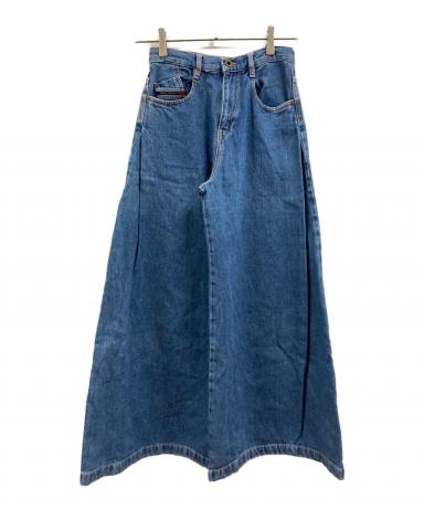 中古・古着通販】DIESEL (ディーゼル) フレアワイドデニムパンツ