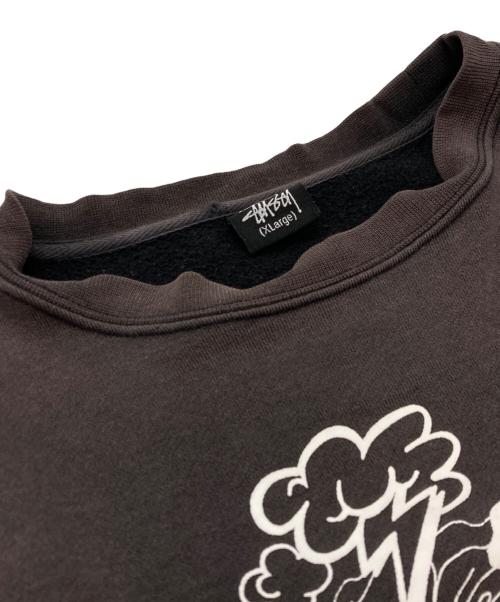 stussy（ステューシー）stussy (ステューシー) スウェット ブラック サイズ:XLの古着・服飾アイテム