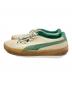 PUMA (プーマ) AMI Alexandre Mattiussi (アミアレクサンドルマテュッシ) スウェード クレープ スニーカー グリーン×ベージュ サイズ:27.5㎝：6000円