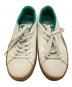 中古・古着 PUMA (プーマ) AMI Alexandre Mattiussi (アミアレクサンドルマテュッシ) スウェード クレープ スニーカー グリーン×ベージュ サイズ:27.5㎝：6000円