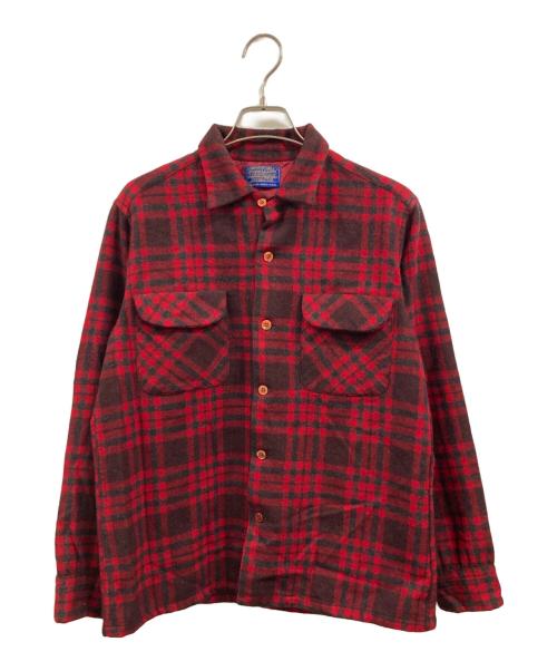 PENDLETON（ペンドルトン）PENDLETON (ペンドルトン) ウールチェックシャツ レッド サイズ:不明の古着・服飾アイテム