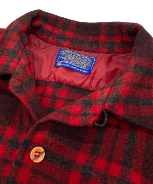 PENDLETON（ペンドルトン）PENDLETON (ペンドルトン) ウールチェックシャツ レッド サイズ:不明の古着・服飾アイテム