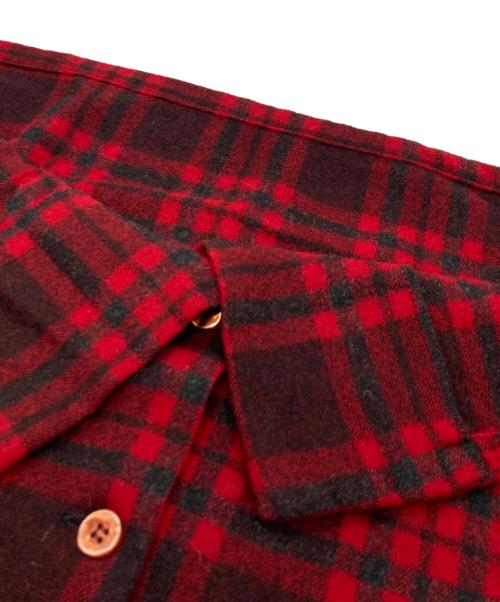 PENDLETON（ペンドルトン）PENDLETON (ペンドルトン) ウールチェックシャツ レッド サイズ:不明の古着・服飾アイテム