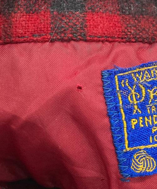 PENDLETON（ペンドルトン）PENDLETON (ペンドルトン) ウールチェックシャツ レッド サイズ:不明の古着・服飾アイテム
