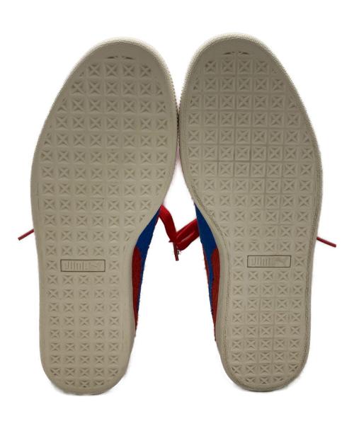 PUMA（プーマ）PUMA (プーマ) ONE PIECE (ワンピース) スウェード ワンピース コラボレーション メンズ シューズ スニーカー レッド サイズ:26.5cmの古着・服飾アイテム