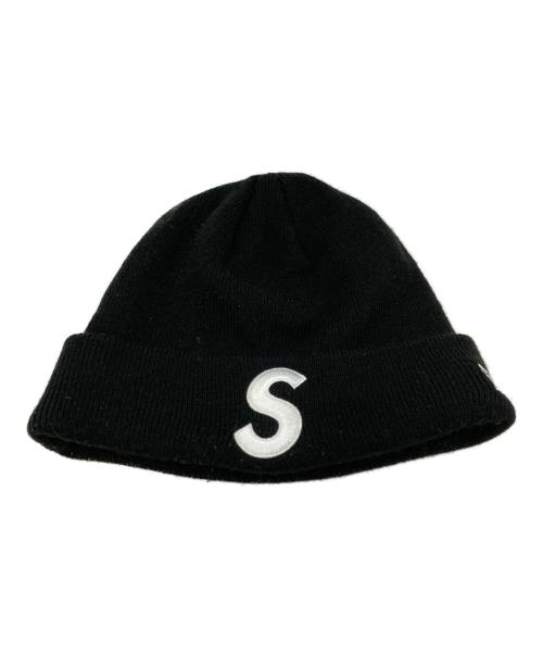 SUPREME（シュプリーム）Supreme (シュプリーム) New Era (ニューエラ) 23FW S Logo Beanie ブラックの古着・服飾アイテム