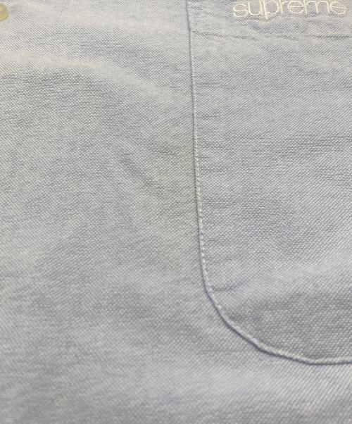 SUPREME（シュプリーム）Supreme (シュプリーム) 23SS Supreme Loose Fit S/S Oxford Shirt ブルー サイズ:XLの古着・服飾アイテム