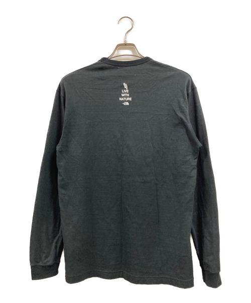 THE NORTH FACE（ザ ノース フェイス）THE NORTH FACE (ザ ノース フェイス) L/S Zoo Picker Tee ブラック サイズ:Mの古着・服飾アイテム