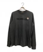MONCLERモンクレール）の古着「LS T-SHIRT」｜ブラック